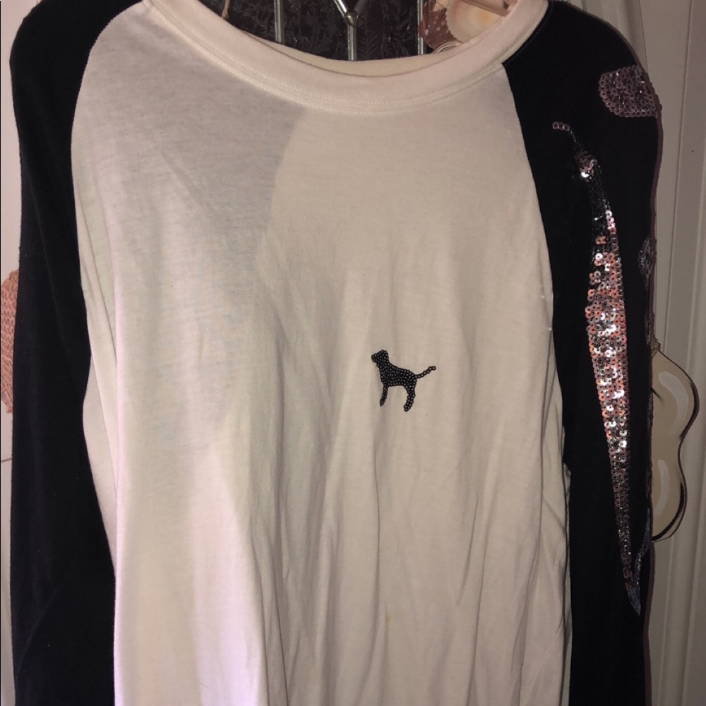 Pink victoria secret shirt